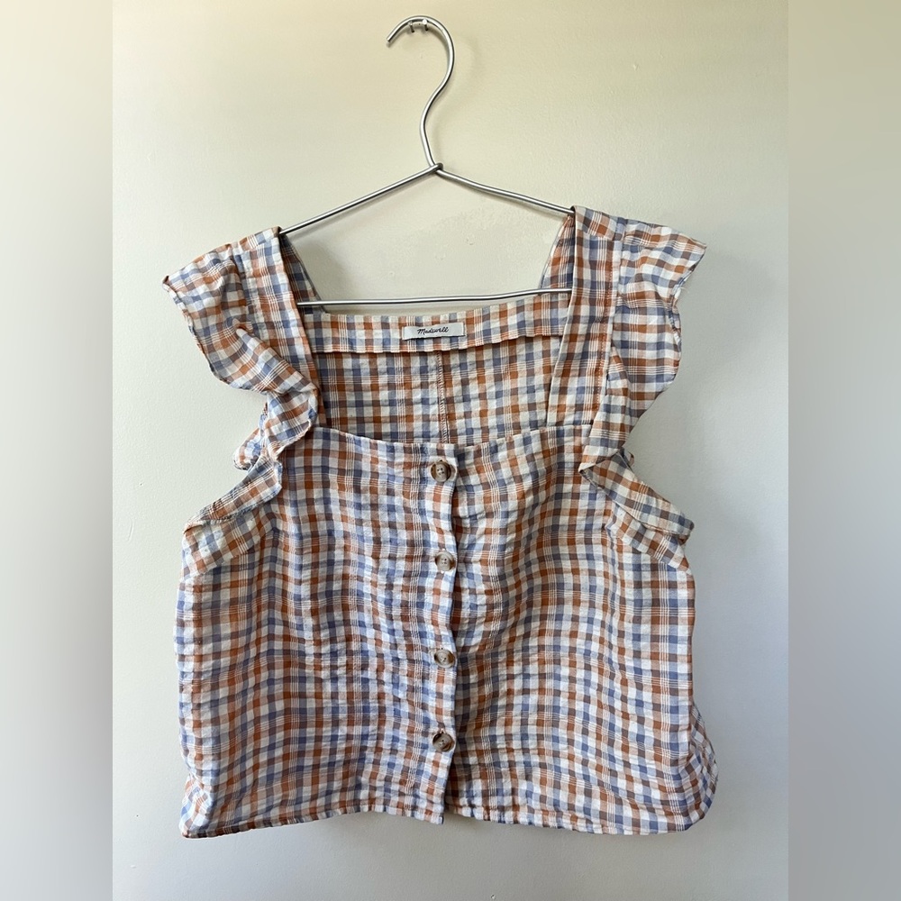 Madewell Gingham Buttondown